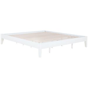 Hounslow California King Universal Platform Bed White