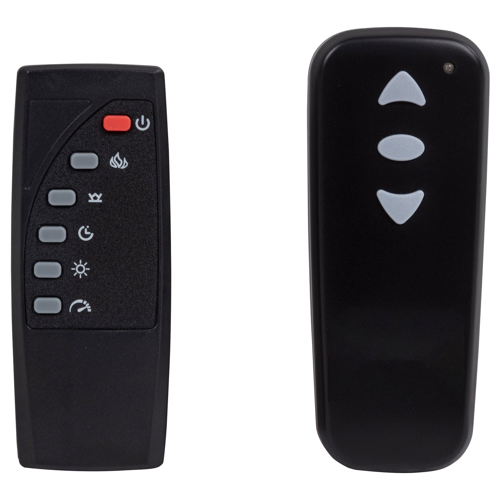 Tisdall Queen Flame Visualizer Wingback TV Bed Black - Image 13