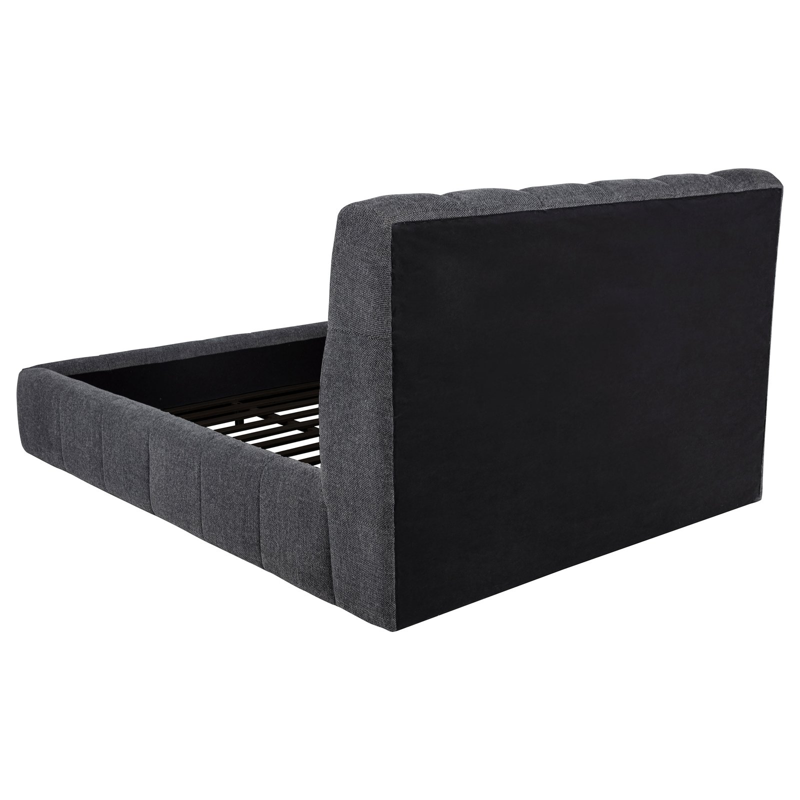 Nollet 48-inch Upholstered Queen Panel Platform Bed Grey - Image 5