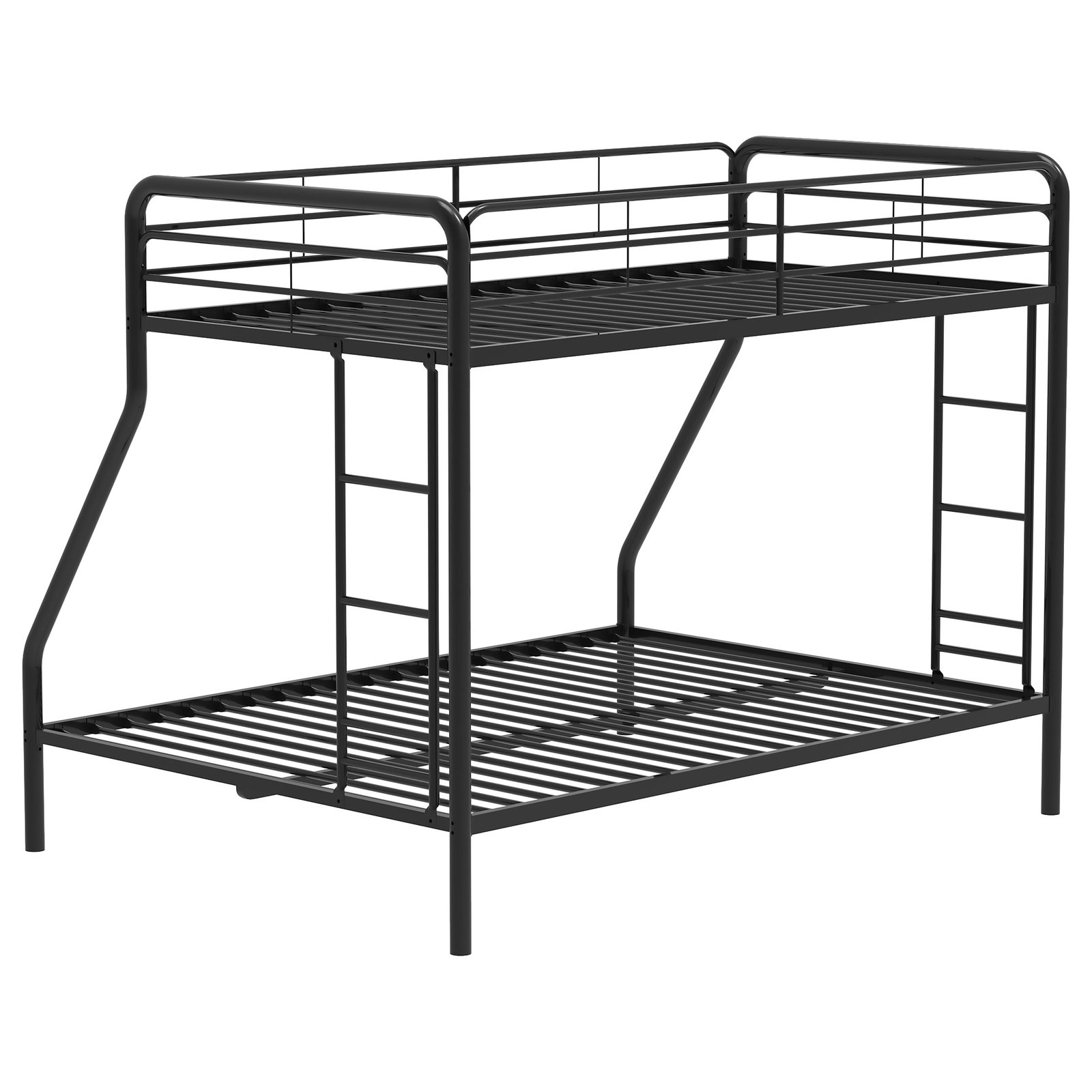 Carson Metal Twin Over Full Bunk Bed Glossy Black - Image 7