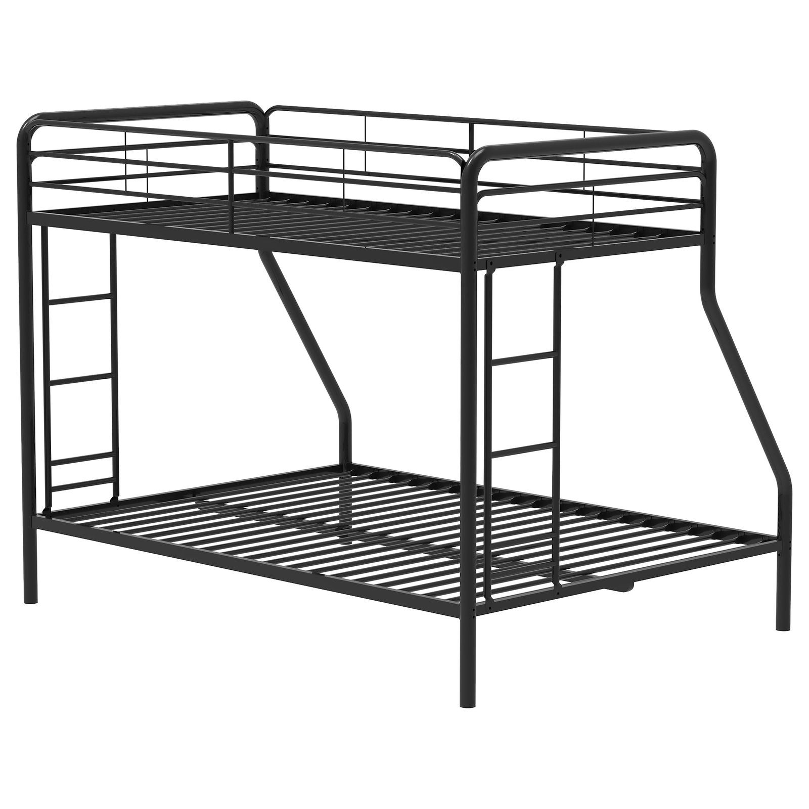 Carson Metal Twin Over Full Bunk Bed Glossy Black - Image 8