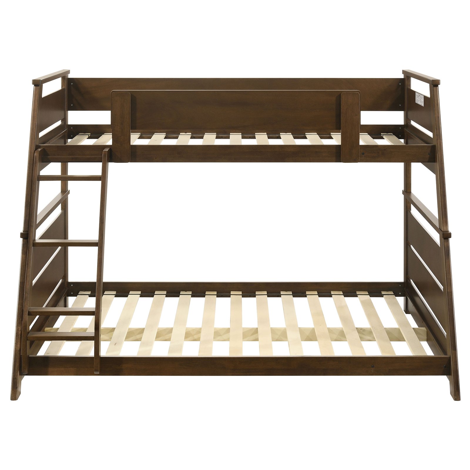 Holden Wood Veneer Twin Over Full Bunk Bed Walnut - Image 6