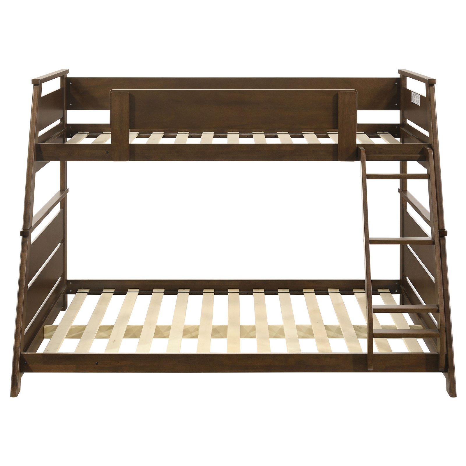 Holden Wood Veneer Twin Over Full Bunk Bed Walnut - Image 7