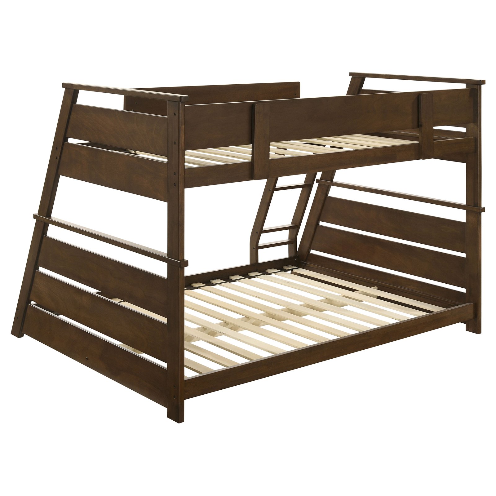 Holden Wood Veneer Twin Over Full Bunk Bed Walnut - Image 8