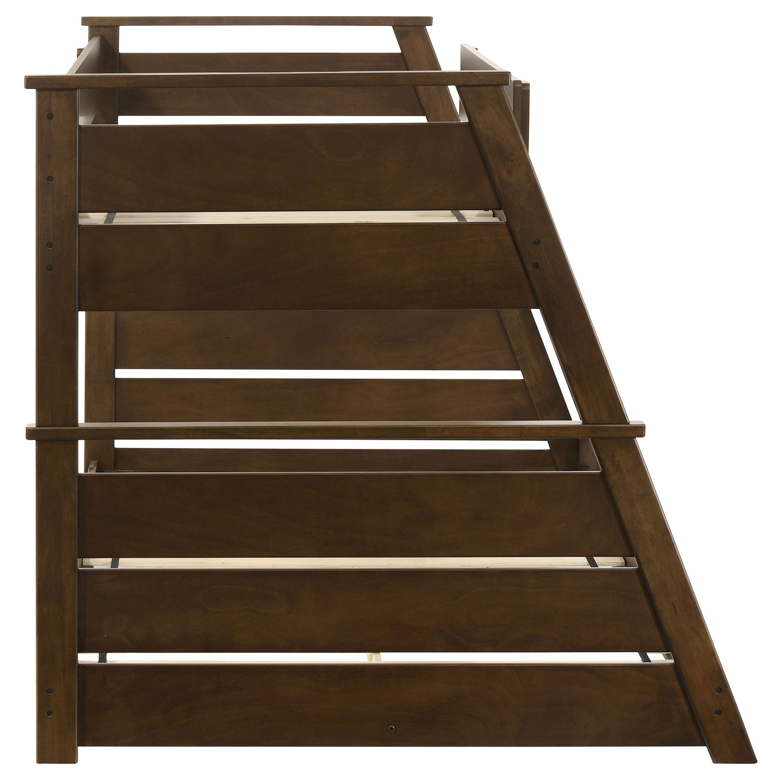 Holden Wood Veneer Twin Over Full Bunk Bed Walnut - Image 11