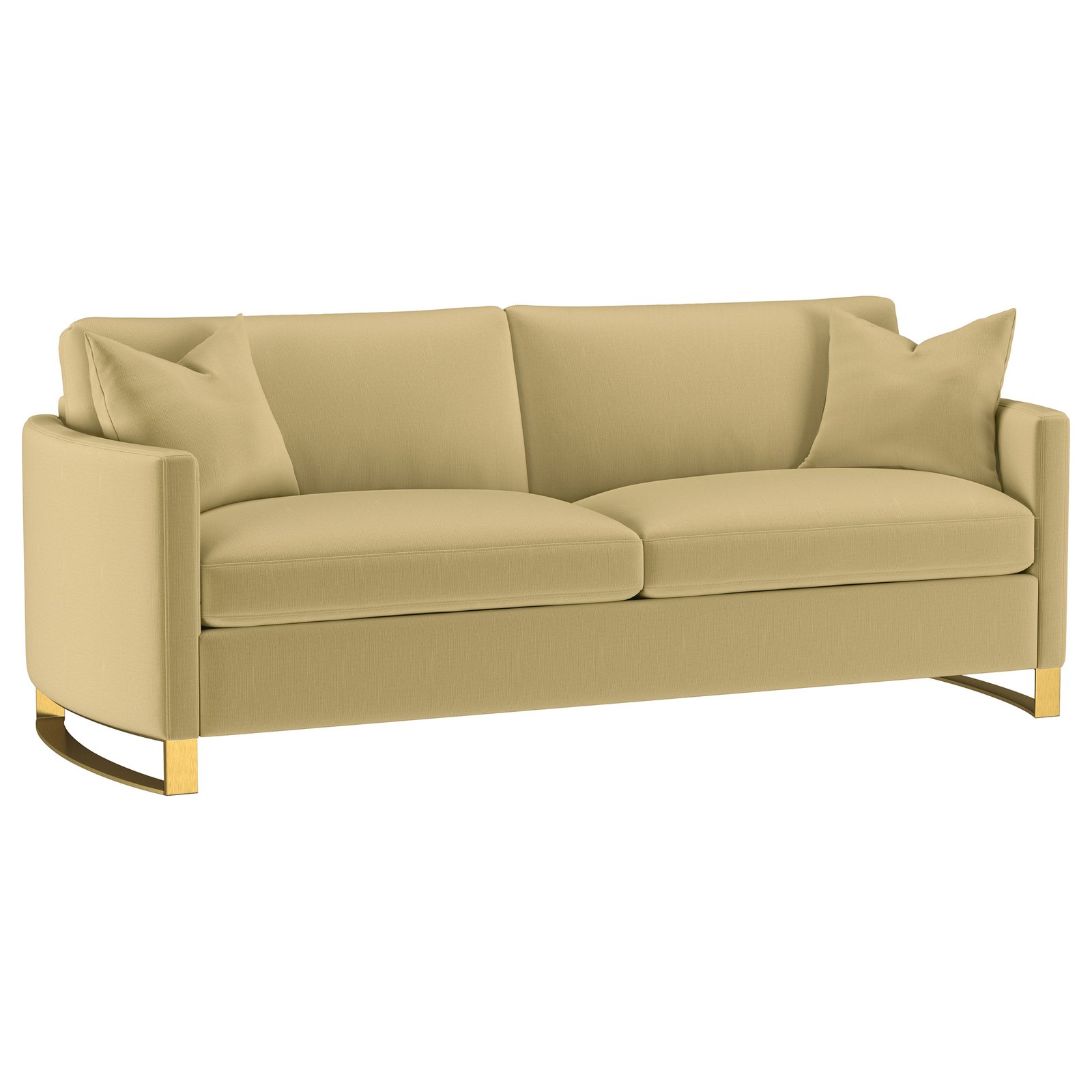 Corliss 3-piece Velvet Upholstered Sofa Set Camel - Image 3