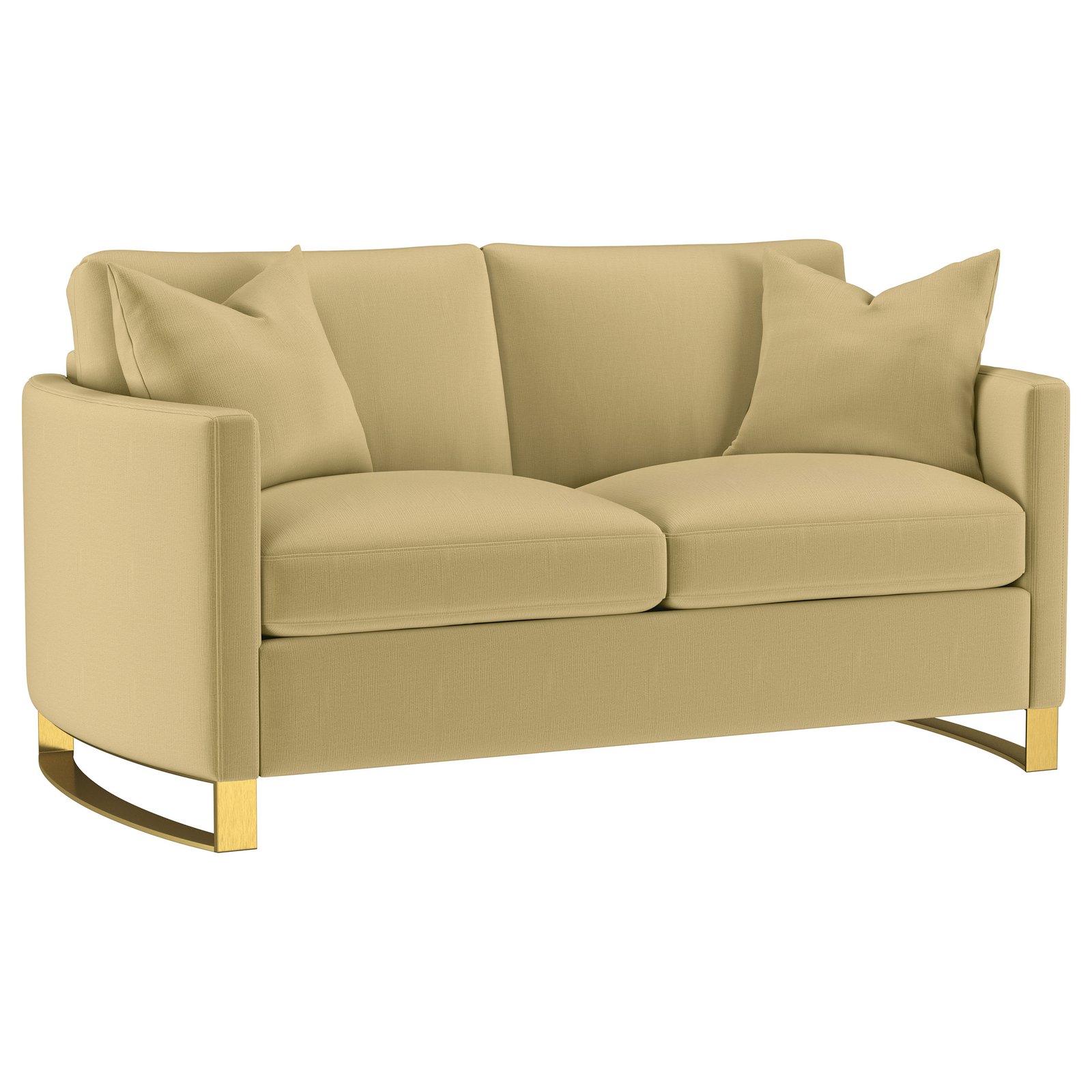 Corliss 3-piece Velvet Upholstered Sofa Set Camel - Image 6