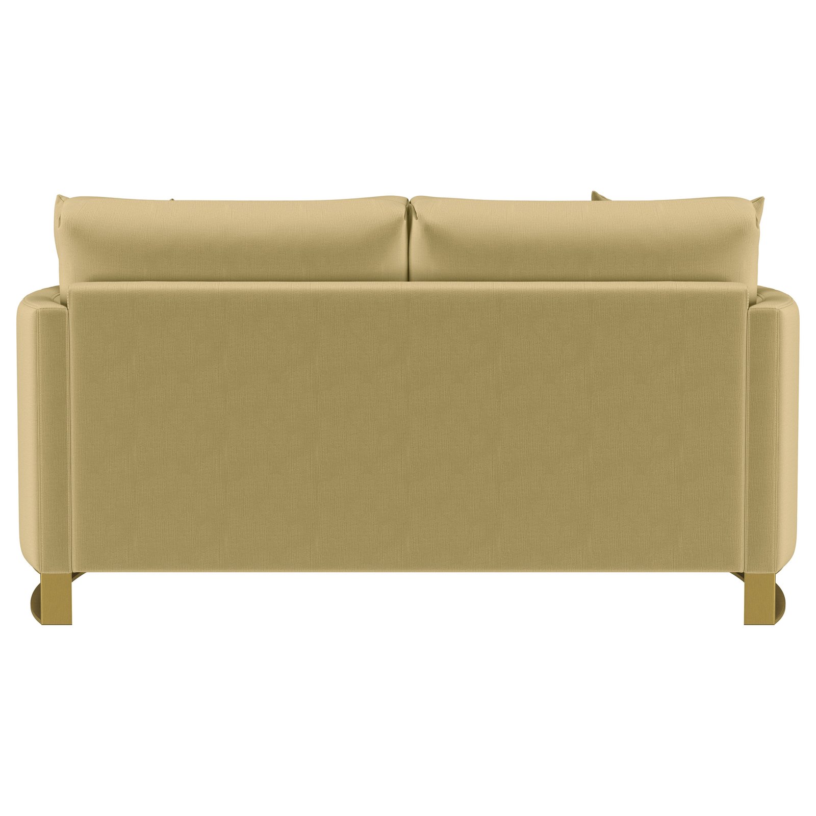 Corliss Upholstered Curved Track Arm Loveseat Camel - Image 7