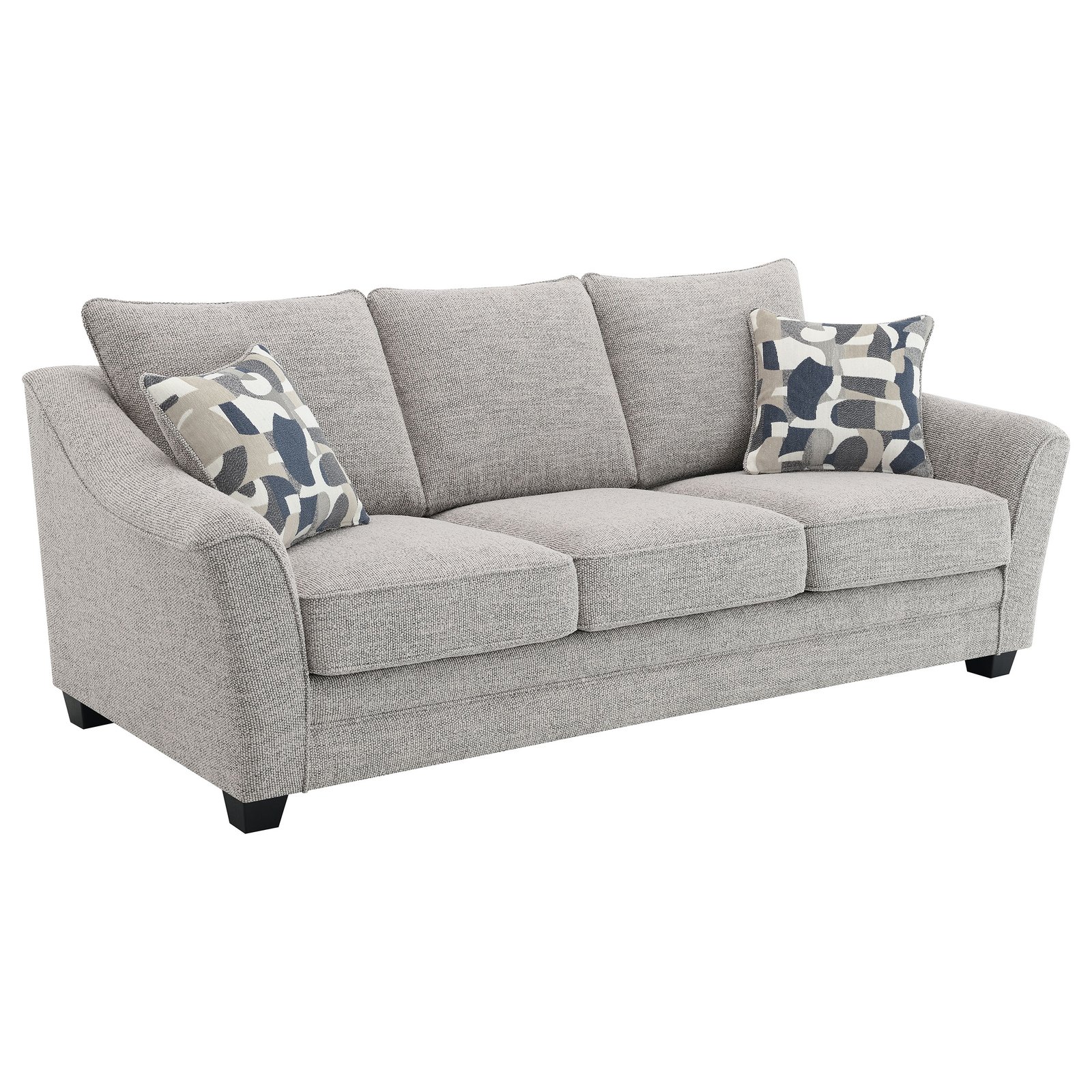 Tomkins 2-piece Boucle Upholstered Sofa Set Light Grey - Image 3