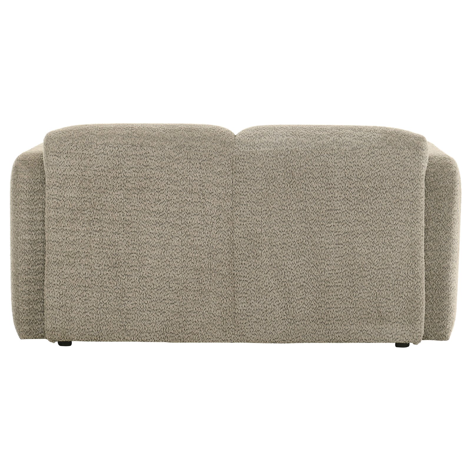 Dorset Fabric Upholstered Round Track Arm Loveseat Brown - Image 6