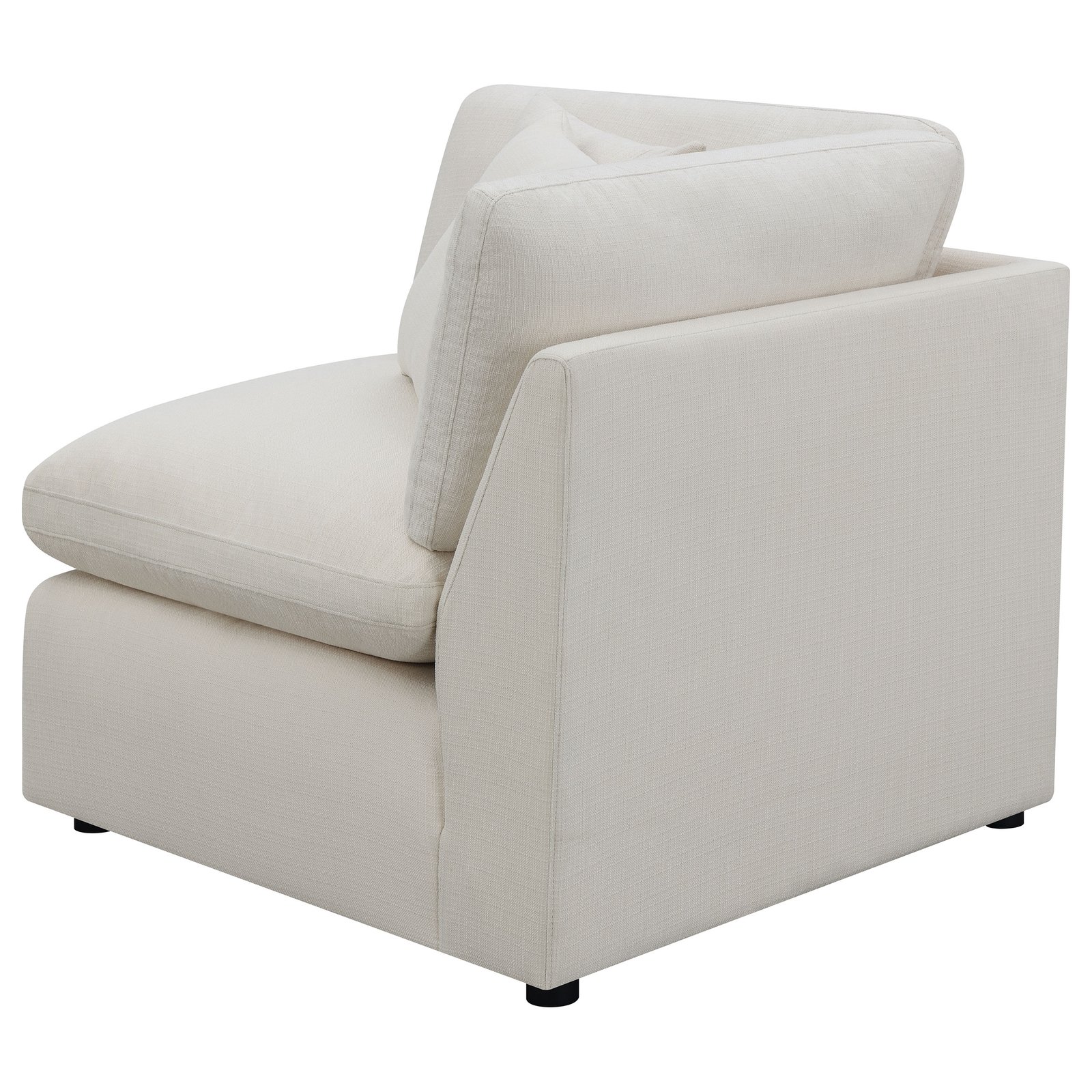 Hobson Upholstered Corner Ivory - Image 4