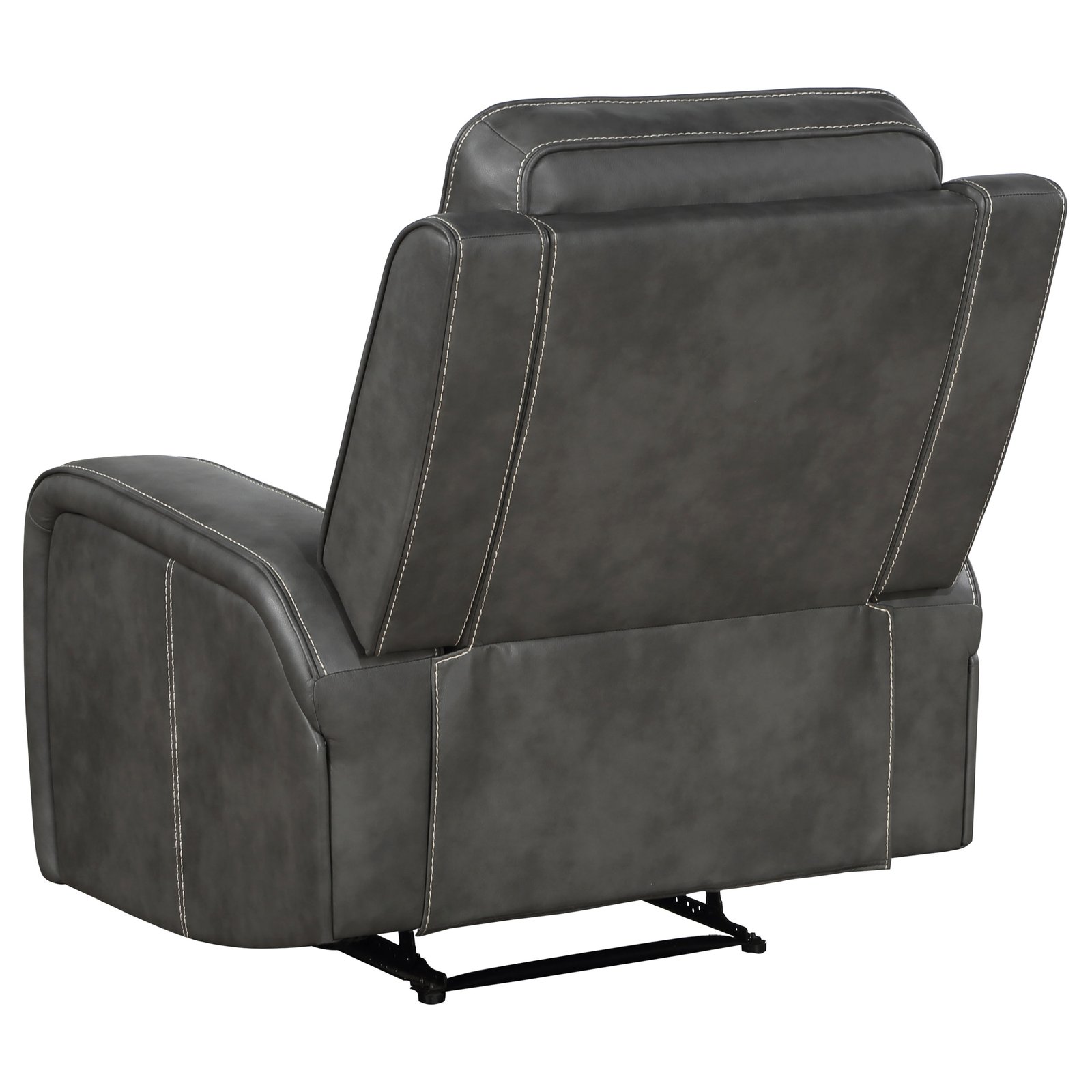 Raelynn 3-piece Upholstered Reclining Sofa Set Grey - Image 11