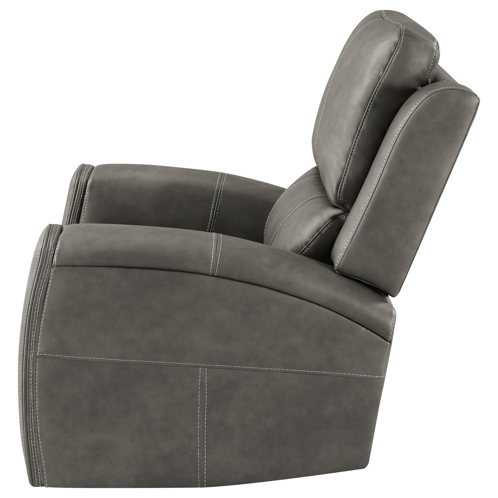 Brickston Triple Power Swivel Glider Recliner Charcoal - Image 7
