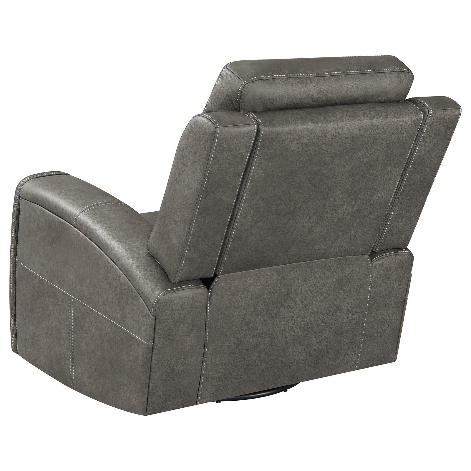 Brickston Triple Power Swivel Glider Recliner Charcoal - Image 8