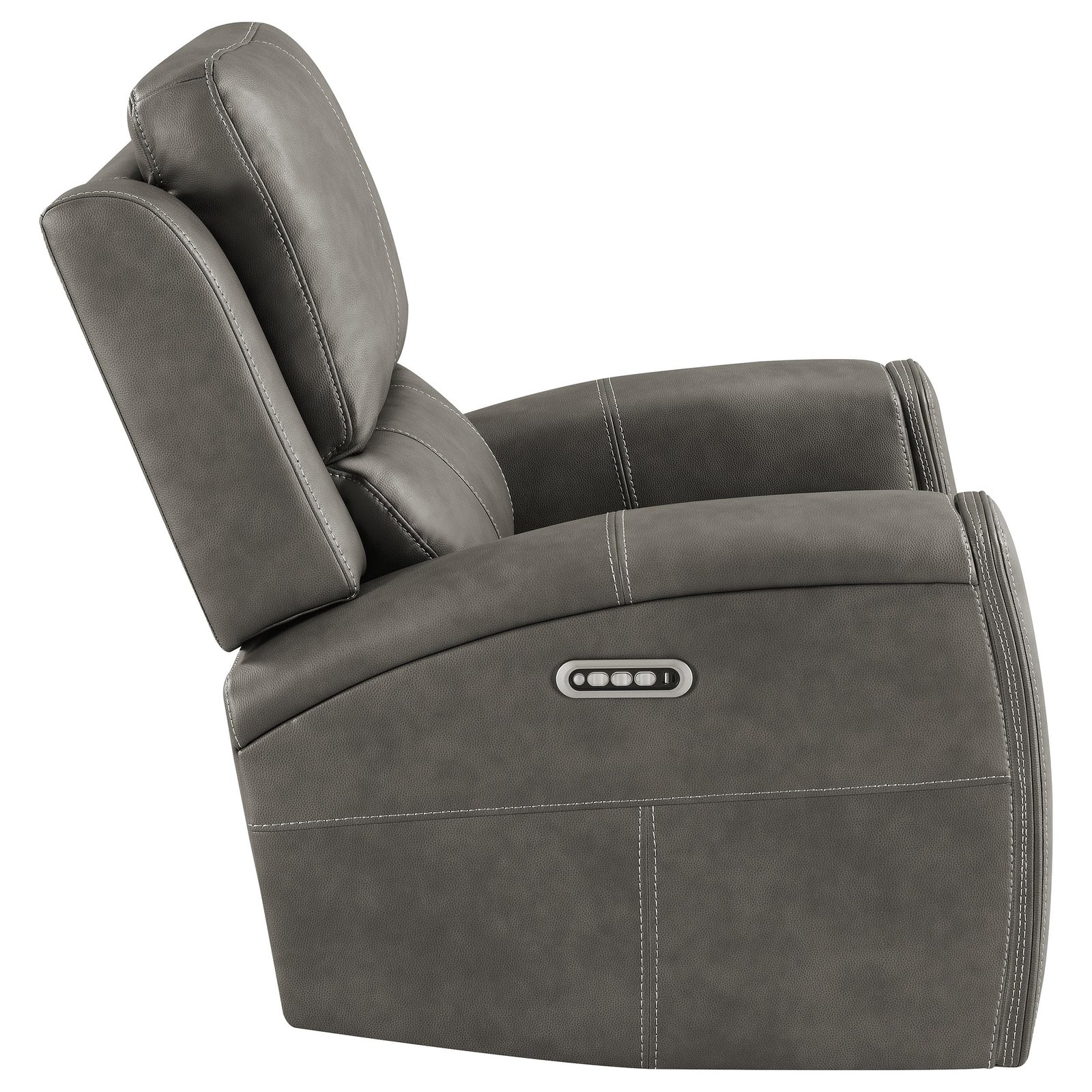 Brickston Triple Power Swivel Glider Recliner Charcoal - Image 10
